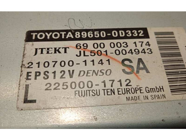 Блок управления 896500D332   Toyota Yaris