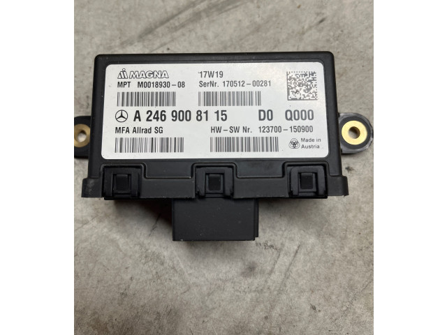 Блок управления A2469008115, 123700150900   Mercedes-Benz CLA C117 X117 W117