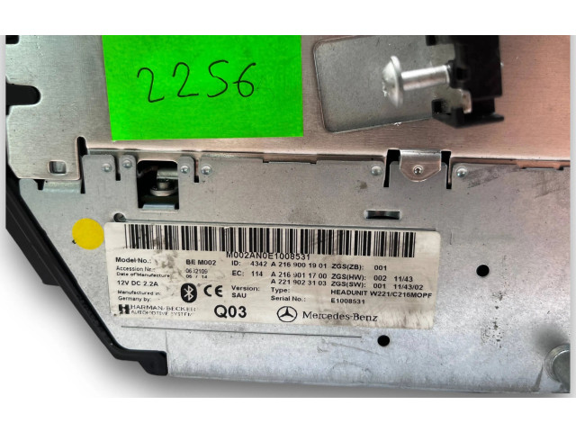 Рулевая рейка  Модуль кузова S2256, A2169001901   Mercedes-Benz CL C216 2007 - 2014 года