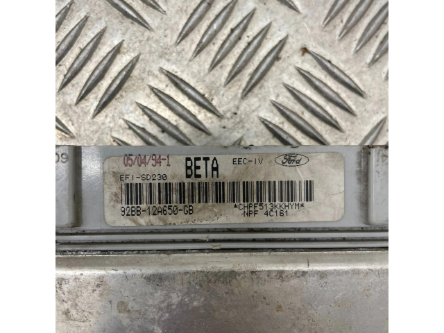 Блок управления двигателя 92BB12A650GB, CHEF513KKHVM   Ford Scorpio