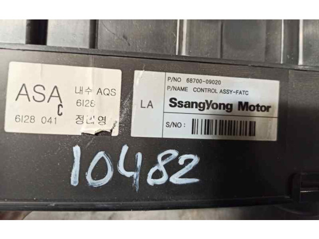 Блок управления климат-контролем 6870009020   SsangYong Kyron