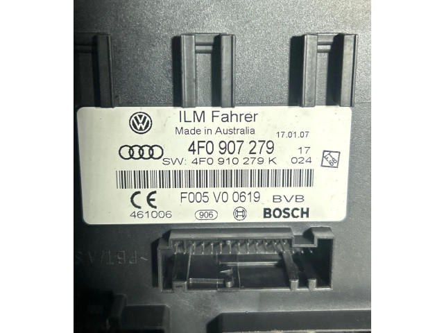 Блок комфорта 4F0910279K, F005V00619   Audi A6 S6 C6 4F   