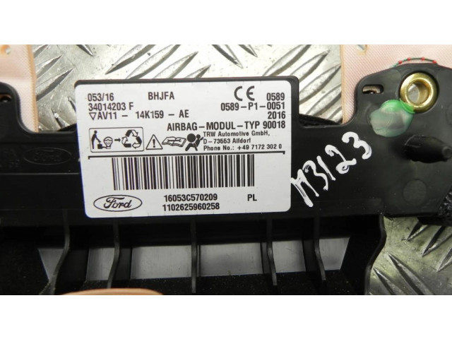 Боковая подушка безопасности AV1114K159AE, M3123   Ford B-MAX