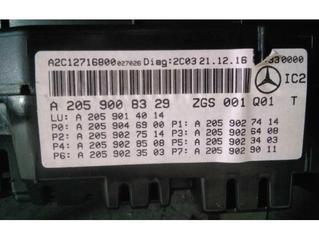 Панель приборов A2C12716800   Mercedes-Benz CL C215       