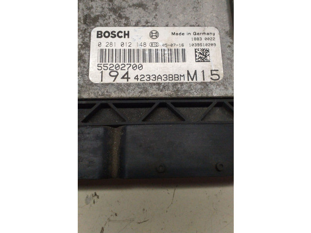 Řídící jednotka 0281012148, 0281012148   Fiat Croma 2007