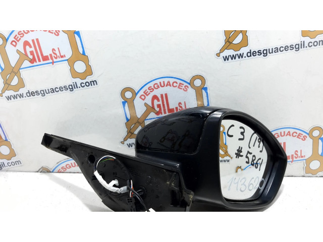 Zpětné zrcátko pravé Citroen C3 2009  143620  