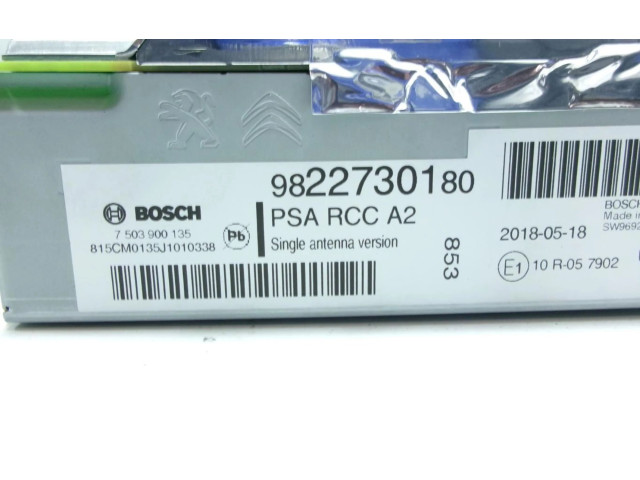 Блок управления навигации (GPS) 9822730180   Peugeot 208