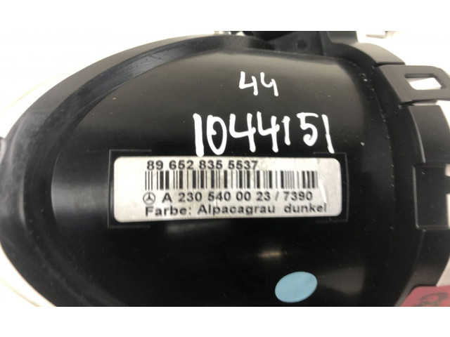 Přístrojová deska  Mercedes-Benz SL R230 2004 110080091039, A2305405048  