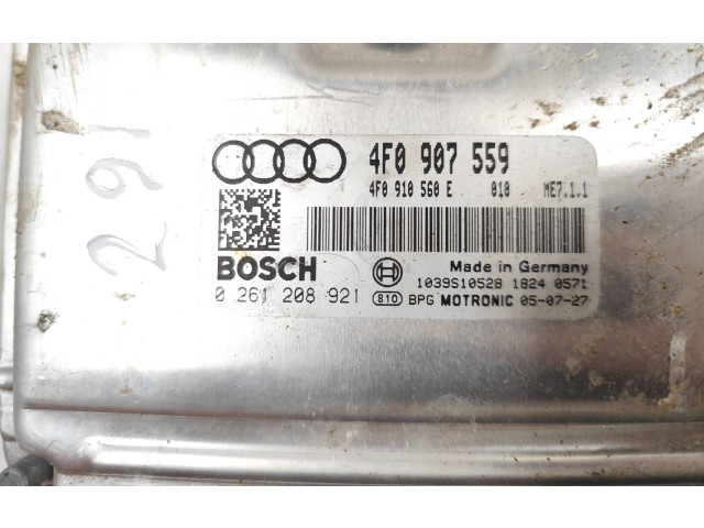 Řídící jednotka 4F0907559, 4F0910560E   Audi A6 S6 C6 4F 2007