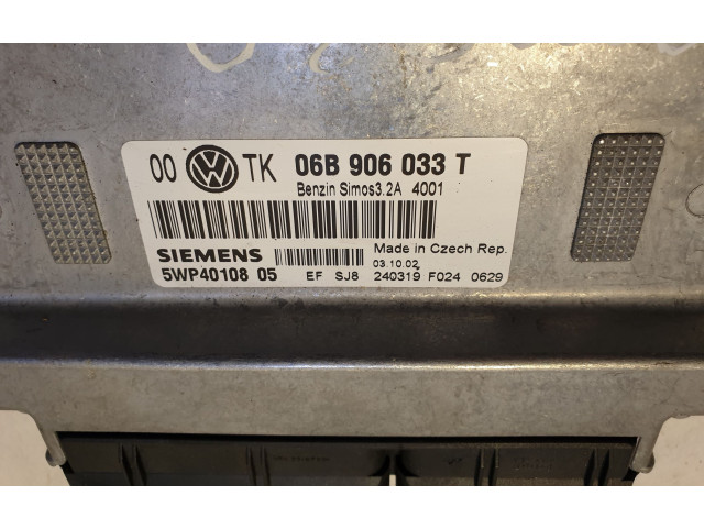 Řídící jednotka 06B906033T, 5WP4010805   Volkswagen PASSAT B5 1998