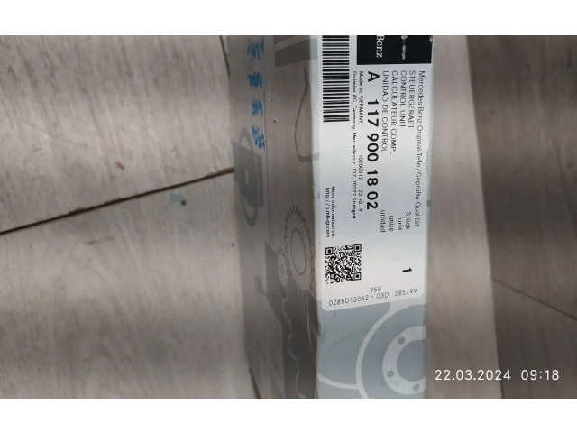 Блок подушек безопасности A1179001802   Mercedes-Benz CLA C117 X117 W117