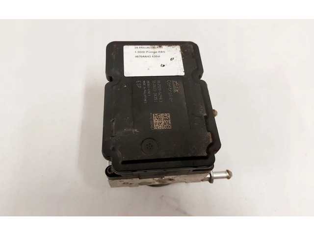 Jednotka ABS 4670A298, 06210957143   Mitsubishi ASX 2010