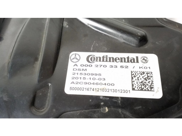 Блок управления коробкой передач A0002703352   Mercedes-Benz E W212