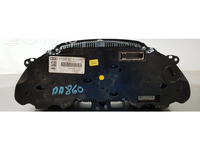 Панель приборов 8T0920931A   Audi A5 8T 8F       