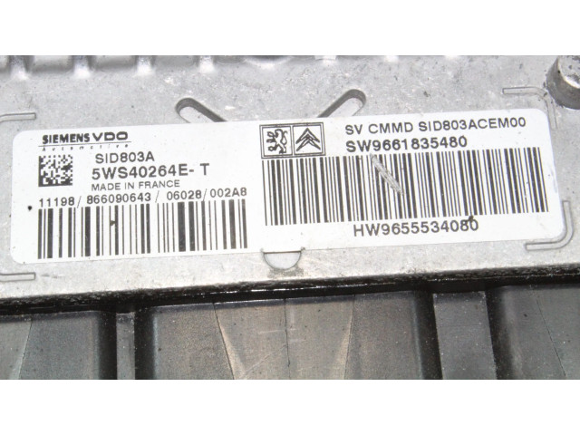 Řídící jednotka 9661835480, 9655534080   Peugeot 407 2006