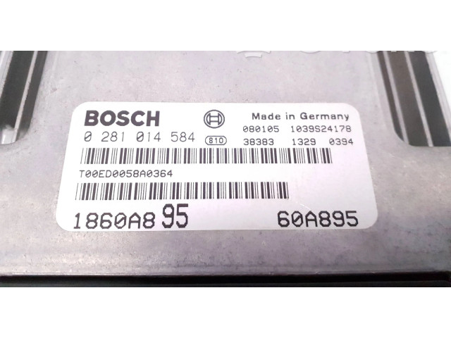 Блок управления двигателя 1860A895, 1039S24178   Mitsubishi Grandis