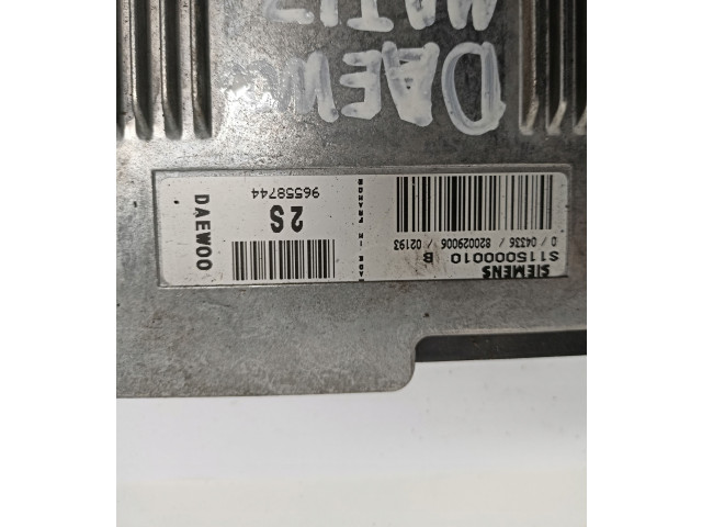 Řídící jednotka 96558744   Daewoo Matiz 2001