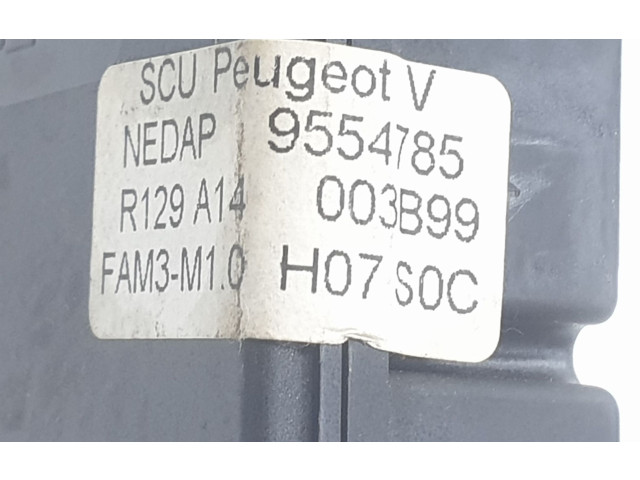 Блок управления 9554785, 8401NL   Peugeot 807