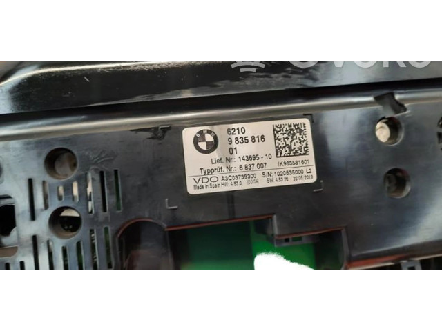 Přístrojová deska  BMW 2 F46 2019 62109835816  