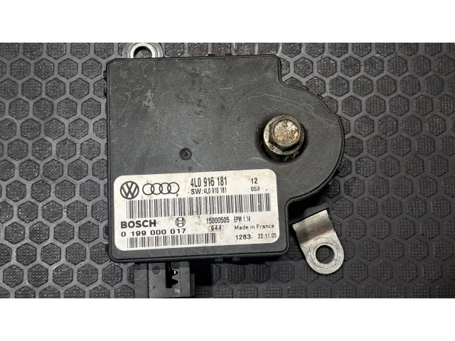 Блок управления 4L0915181, 4L0910181   Audi Q7 4L