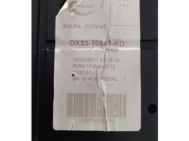 Přístrojová deska  Jaguar XF 2007 D2310849kd  
