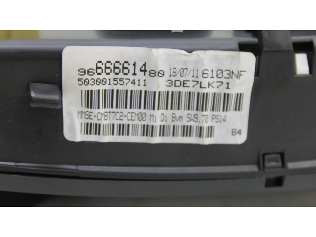 Турбина Спидометр (приборный щиток) Peugeot RCZ  9666661480   для двигателя RHH (DW10CTED4)      