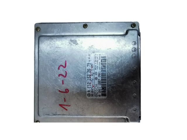 Блок управления двигателя A1121532679, 0261207781   Mercedes-Benz E W211