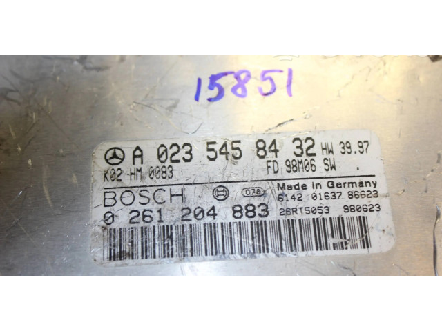Řídící jednotka A0235458432, 26RT5053   Mercedes-Benz CLK A208 C208 1998