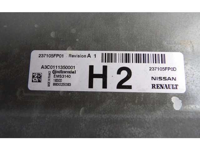 Řídící jednotka 237105FP01, 237105FP0D   Nissan Micra K14 2017