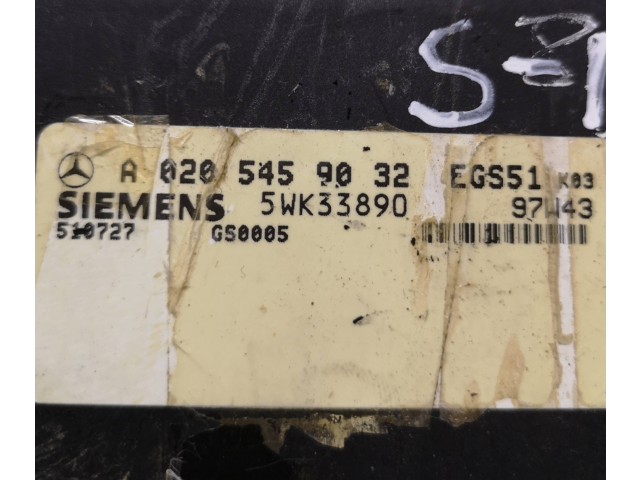 Блок управления коробкой передач A0205459032, 5WK33890   Mercedes-Benz CLK A208 C208