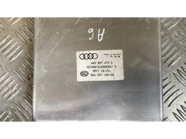 Блок управления двигателя 4A0907473D, 5DA00719302   Audi A6 S6 C4 4A