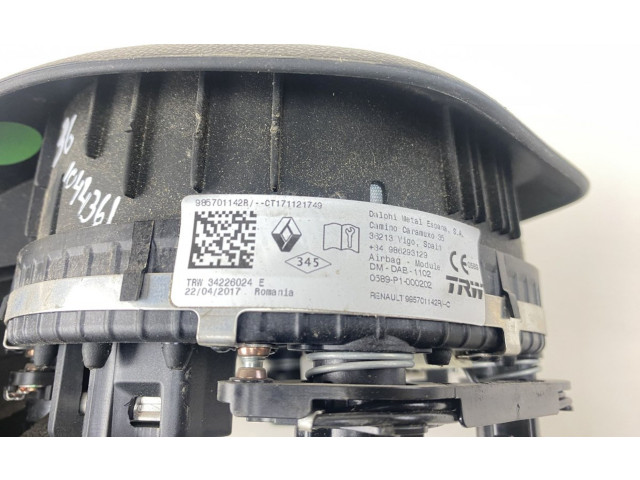 Подушка безопасности водителя 985701142R, 985701142R   Dacia Dokker