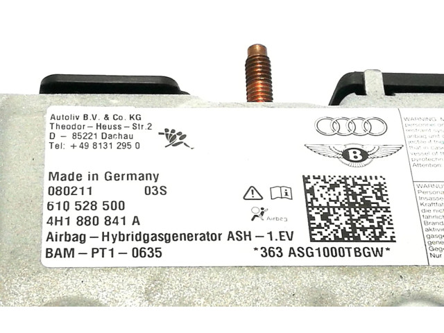 Подушка безопасности для колен 4H1880841A, 610528500   Audi A8 S8 D4 4H