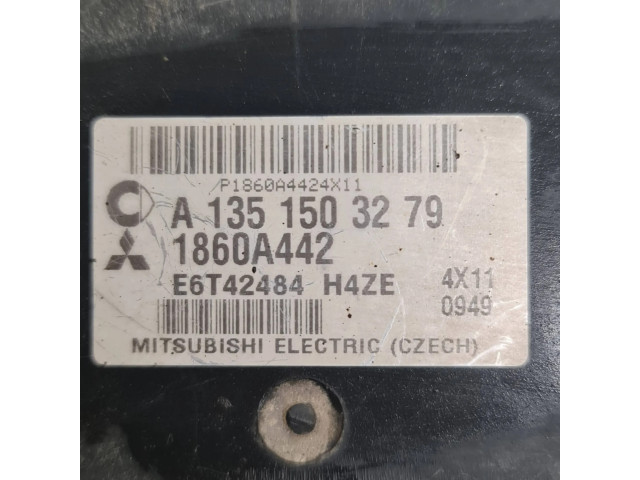 Řídící jednotka 1860A442, E6T42484   Mitsubishi Colt 2005
