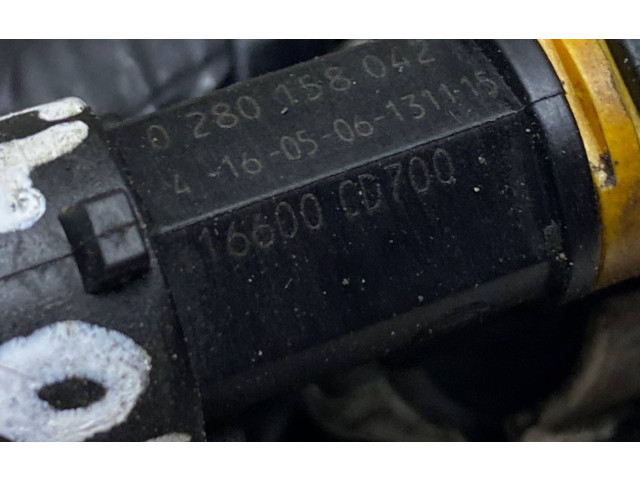 Vstřikovač 16600CD700, 0280158042   Nissan Murano Z50    VQ35DE 
