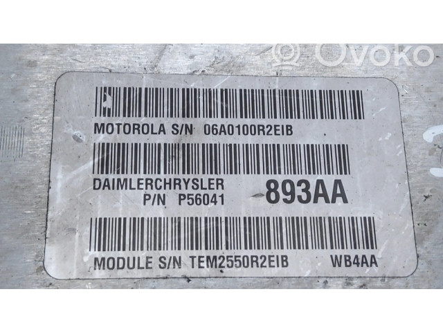 Řídící jednotka P56041893AA, 06A0100R2EIB   Chrysler Voyager 2002