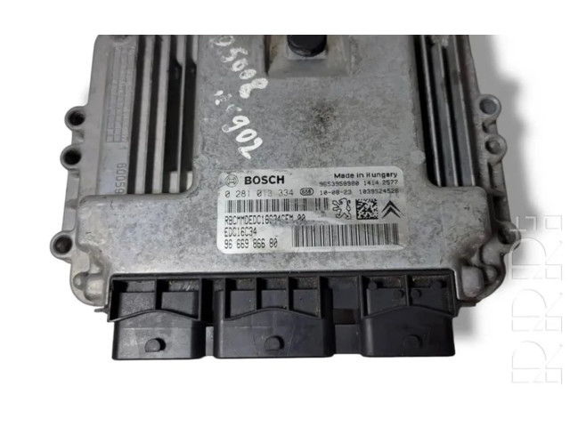 Řídící jednotka 9666986680, 9653958980   Peugeot 5008 2010