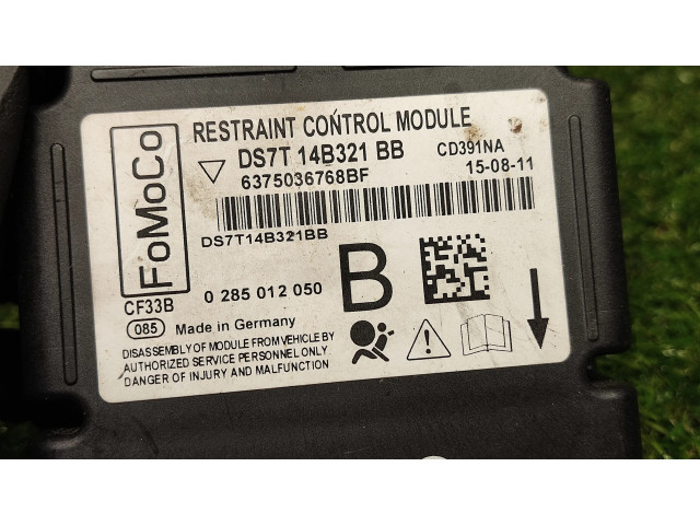 Блок подушек безопасности DS7T14B321BB, 0285012050   Ford Fusion II