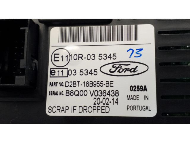 Дисплей    D2BT18B955BE, B8Q00   Ford Fiesta