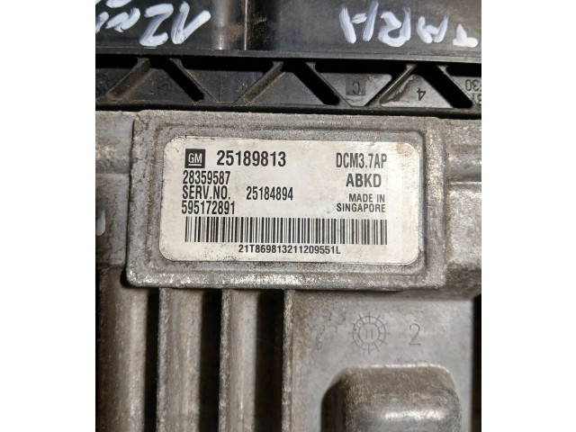 Řídící jednotka 25184894, 28359587   Opel Antara 2012