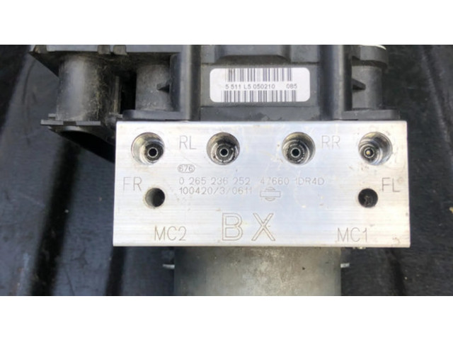 Jednotka ABS 476601DR4D, 0265236252   Infiniti FX 2011