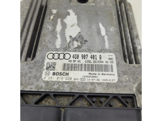 Блок управления двигателя 4G0907401Q   Audi A6 S6 C7 4G