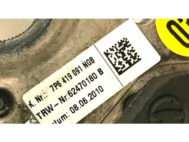 Руль Volkswagen Touareg II  2010-2018 года 7P6419091NGB, 7P6959542      