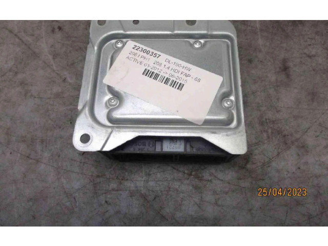 Блок подушек безопасности 9812713380, 9812713380   Peugeot 208