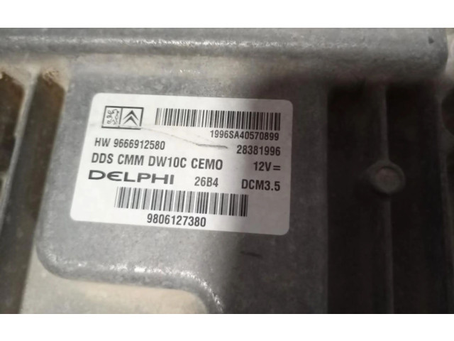 Řídící jednotka 9666912580   Peugeot Expert 2014