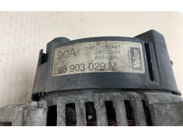 Генератор 028903029M, 028903029M   Volkswagen Transporter - Caravelle T3      