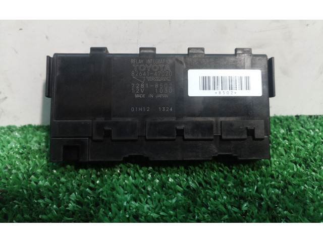 Pojistková skříňka Řídící jednotka BSM 8264147020, 8264147020   Toyota Yaris 2006