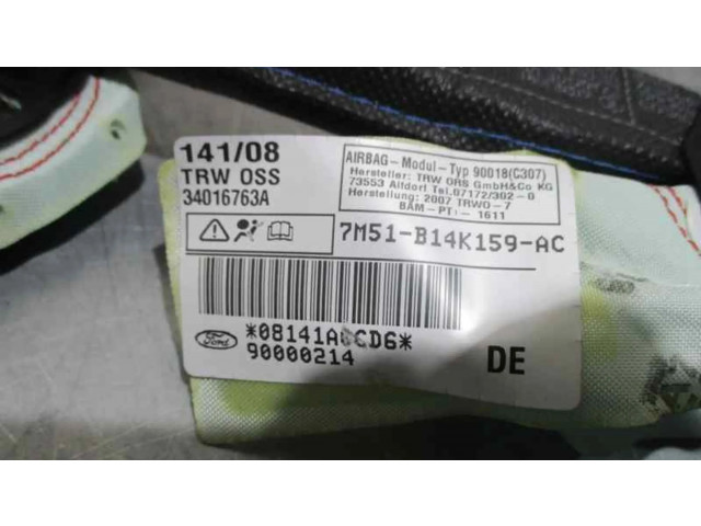 Подушка безопасности двери 7M51B14K159AC, 34016763A   Ford Focus