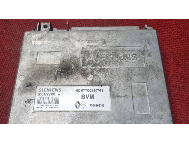 Řídící jednotka 7700851748, S101722101   Renault Espace II 1996