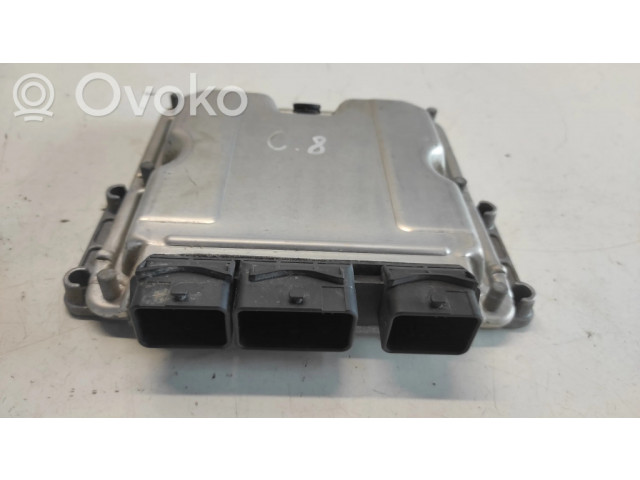 Блок управления двигателя 0281011033, 9648066580   Citroen C8